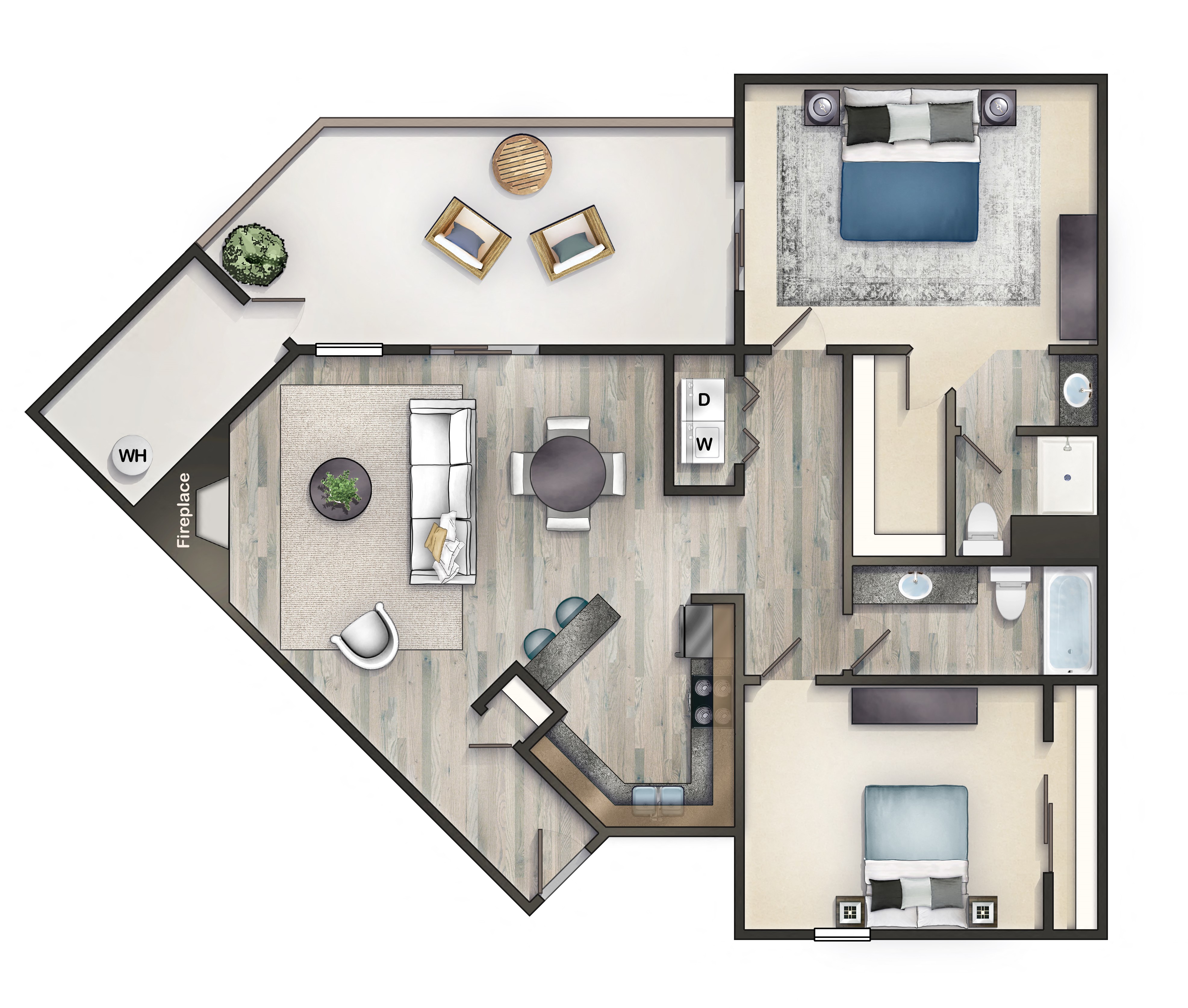 4600 University Drive 1-2 Beds Apartment for Rent - Photo Gallery 20